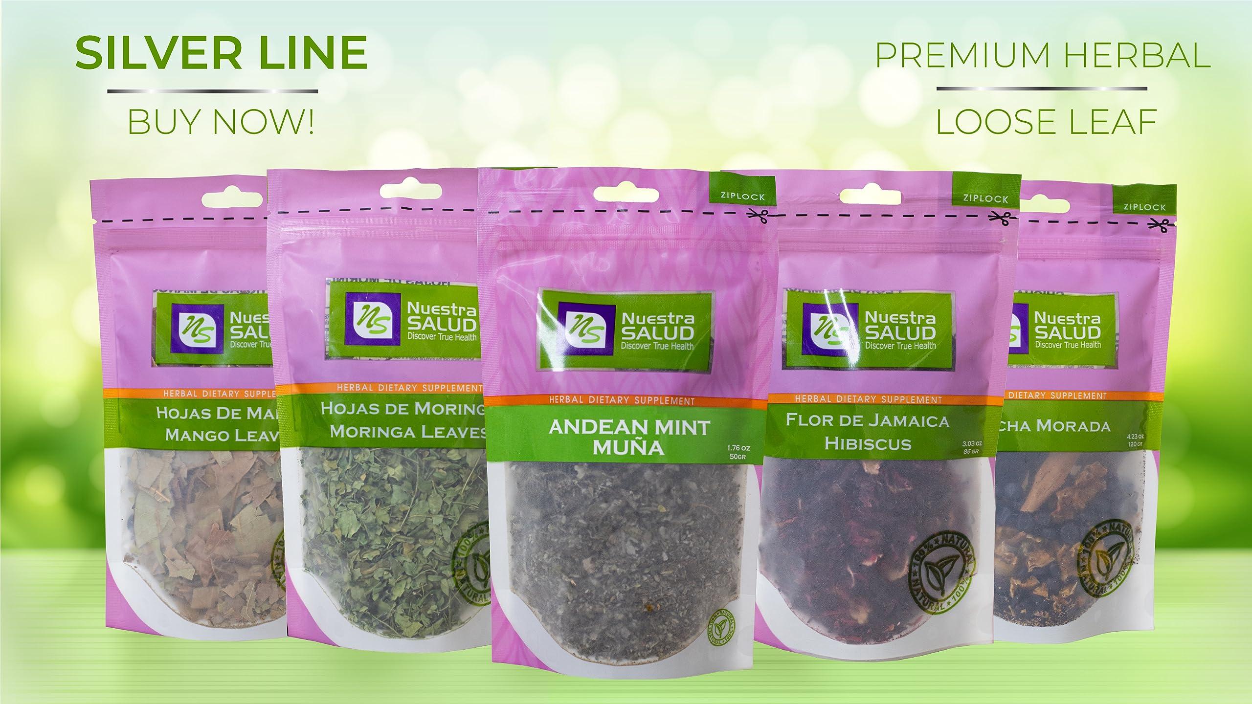 Nuestra NS Salud Chanca Piedra Tea Stonebreaker Tea (50g) Kidney Stones Tea Quebra Pedra Tea Stone Crusher Tea Nuestra Salud Tea 100% Natural Great Benefits Drinking Tea