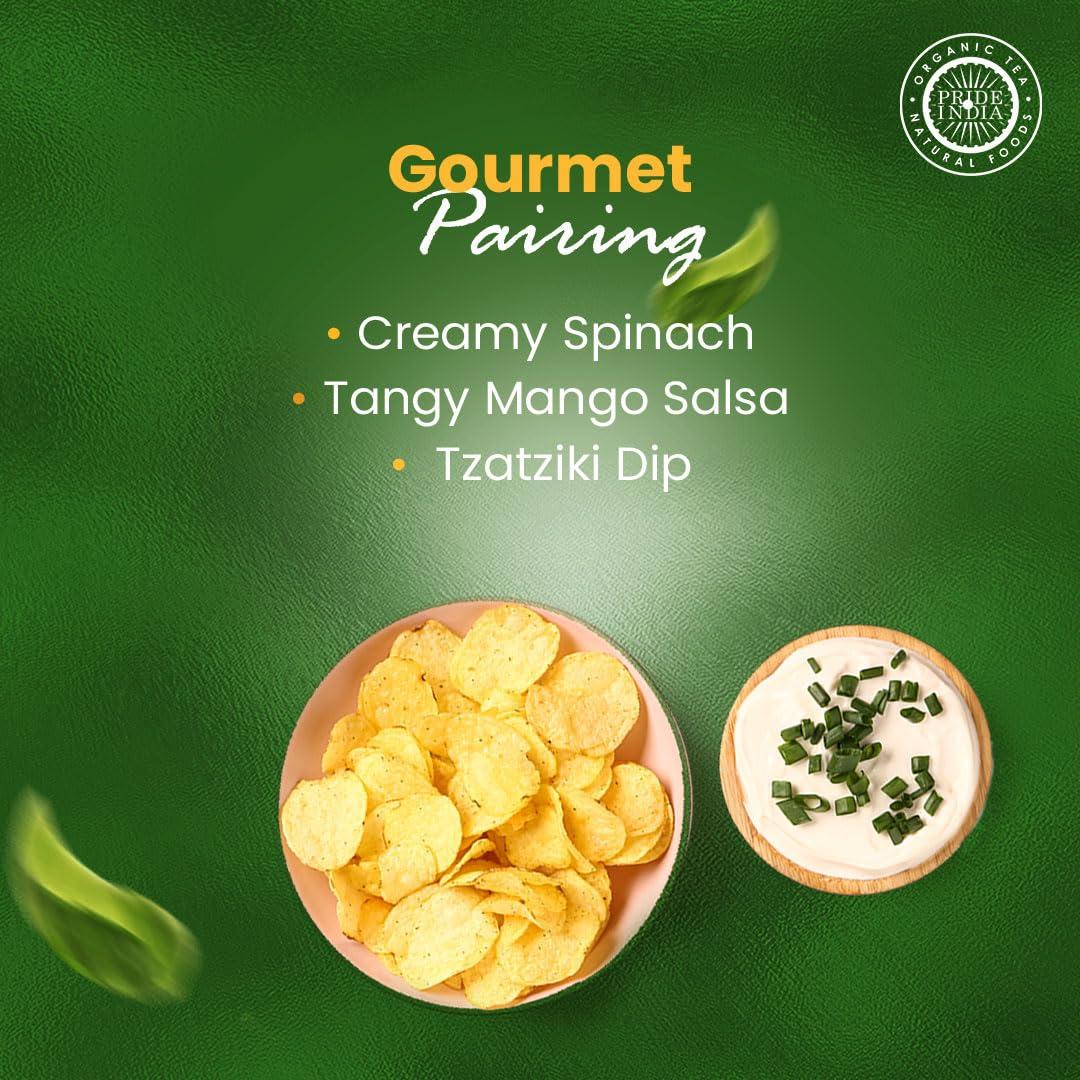 Pride Of India Bean Bites | Mung Munch Lentil Crisp 3.53 oz (100 g) | Healthy Poppadom Snack | Round Crunchy Crisps | Heat in Oven (Up to 60 secs) | Plant Based Protein, Vegan, Gluten-Free by Pride of India