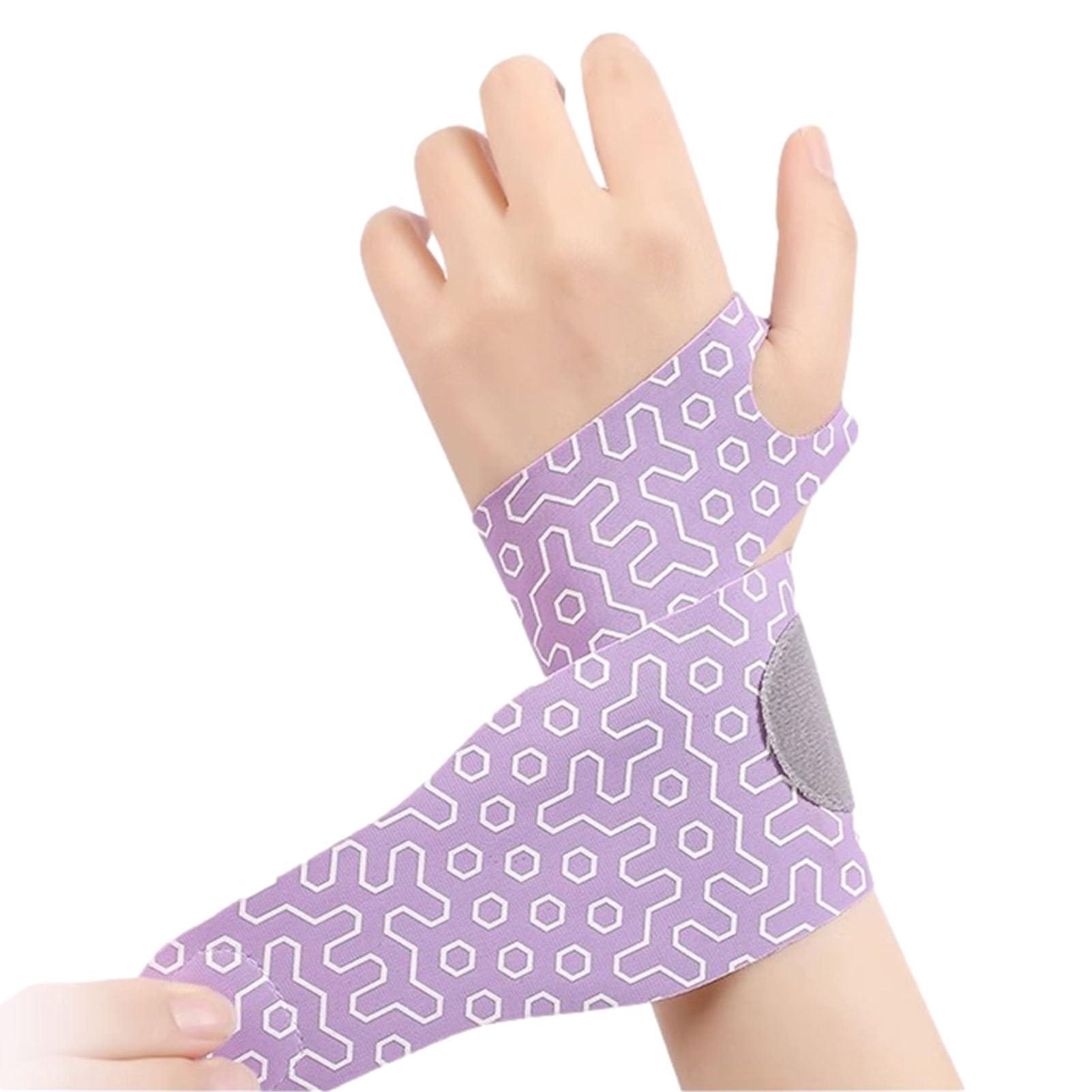 TILEZE Wrist Brace, Thin Wrist Brace Support, Breathable Hand Support Guard, Comfortable Wrist Braces Straps with Elastic Compression Thumb Stabilizer, Compression Wrist Braces for Left And Right Hands