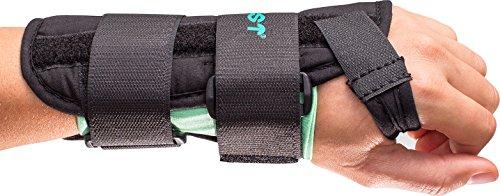 Aircast Aircast A2 Wrist Support Brace Without Thumb Spica: Left Hand, Medium