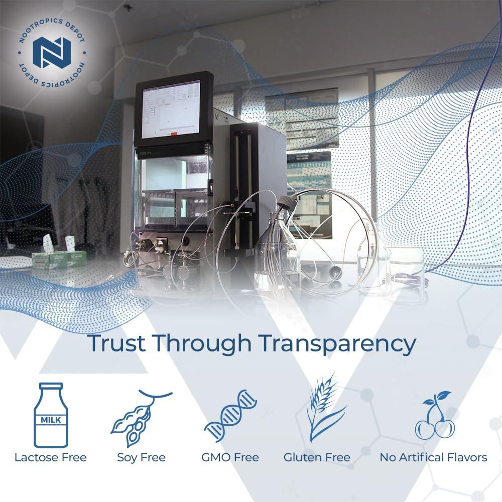 Nootropics Depot Nootropics Depot Sabroxy Tablets | 500mg | 60 Count | Minimum 10% Oroxylin-A | Oroxylum indicum | May Help Promote Focus & Motivation | May Help Promote Cognitive Function