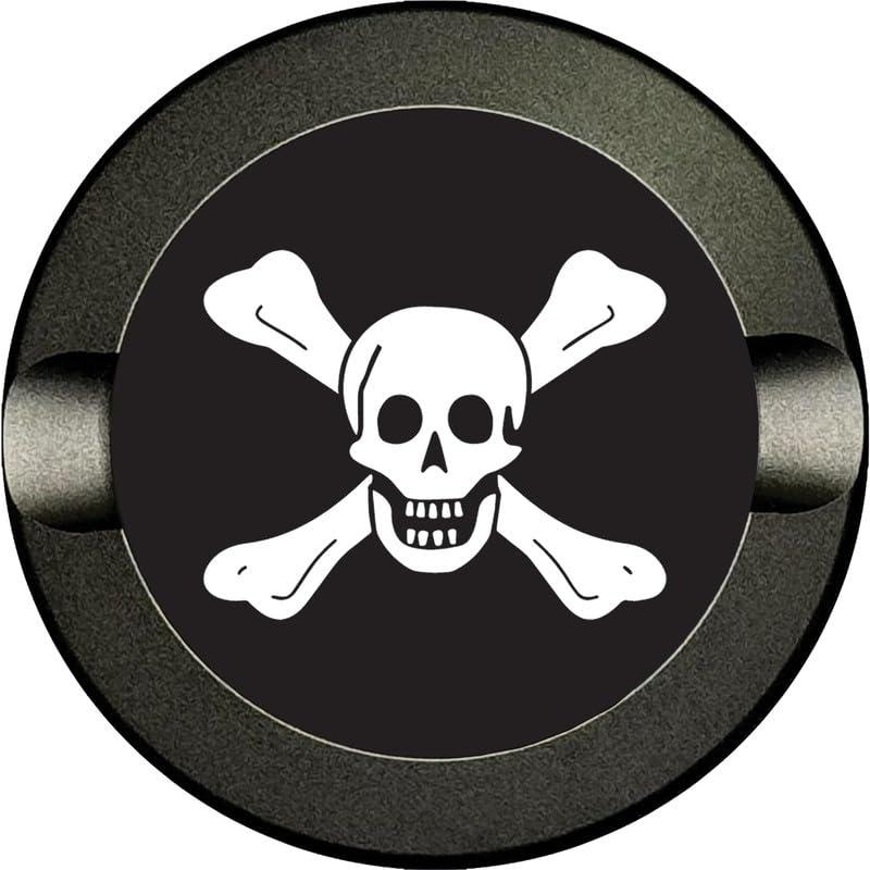 Brotherhood Metal Zyn Container | Metal Zyn Holder | Zyn Metal Can | Metal Container for Zyn|Metal Zyn Pouch Cans | Pirate Flags Pirates Booty | Metal Zyn Pouch | Pirate Richard Morley Skull and Crossbones