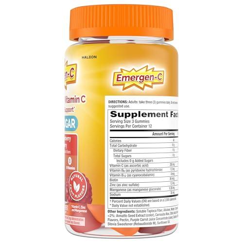 Emergen-C Emergen-C Zero Sugar Immune Support Adult Gummies 36 Count