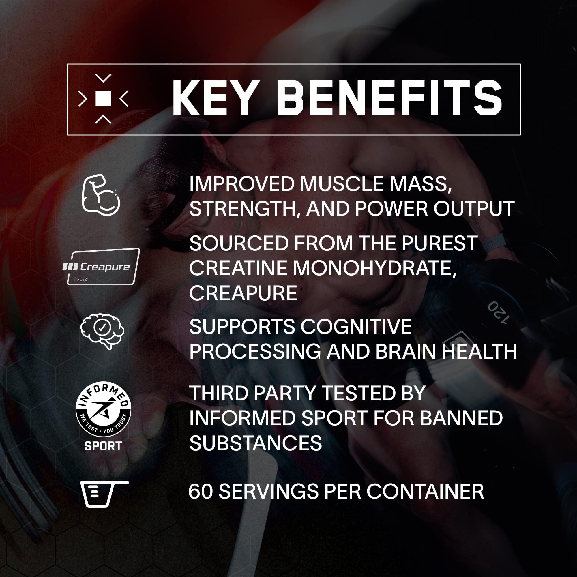 BARE PERFORMANCE NUTRITION BARE PERFORMANCE NUTRITION BPN Creatine Monohydrate & Whey Vanilla Protein Powder Bundle