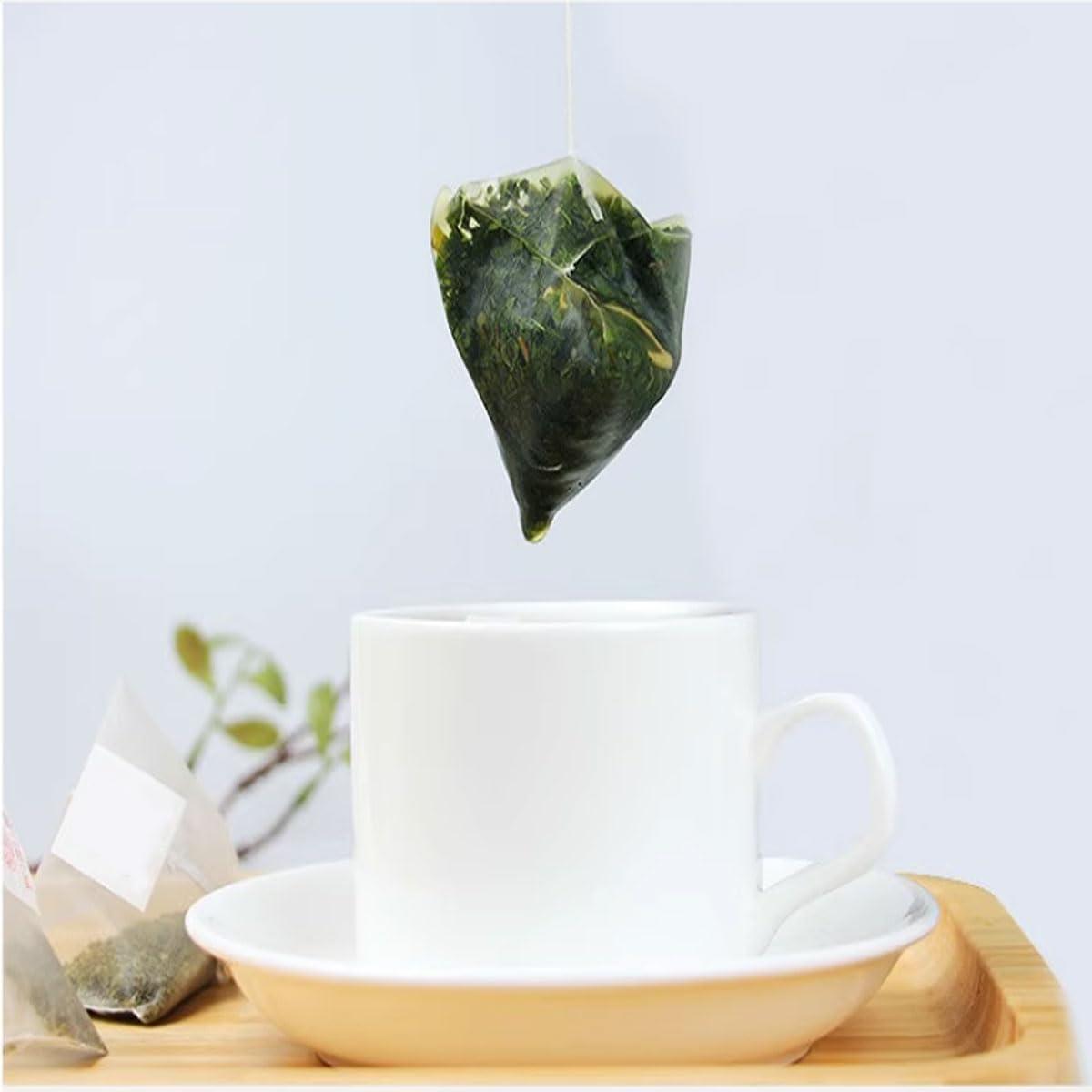 MIHUNTANG Mulberry leaf tea 5.29 oz3g50 packetsWhite Mulberry Leaf Tea Bag Sun-Dried Mulberry Loose Leaves Sang Ye Tea 150g