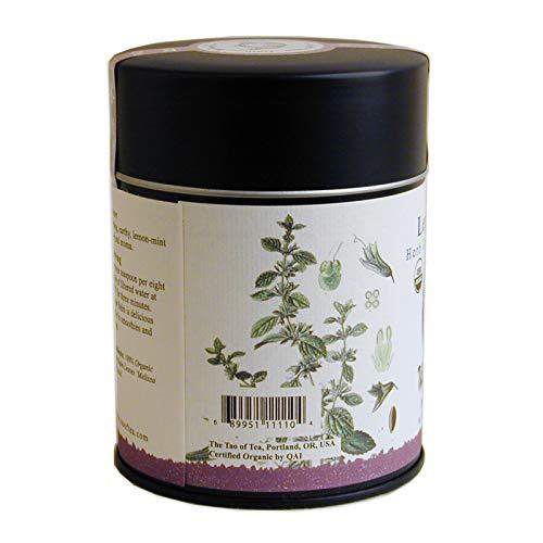 The Tao of Tea The Tao of Tea, Lemon Balm Herbal Tea, Loose Leaf, 2.0 Ounce Tin