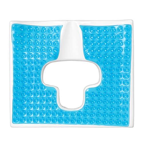 HURRISE HURRISE Anti Bedsore Cushion,Breathe Freely Fiber Material T Shaped Opening Triangular Slope Design Anti Bedsore Pad for Elderly Disability