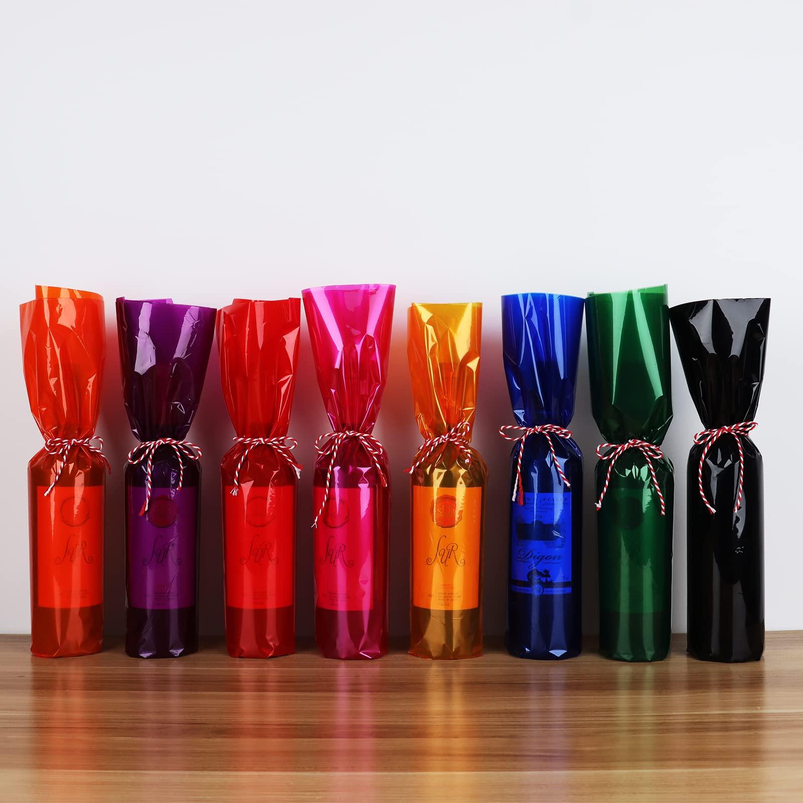 Giiffu Giiffu Cellophane Wrap Roll Royal Blue, 34 In Wide X 100 Ft Long, 3 Mil Thick Translucent Blue Cellophane Wrapping Paper, Colorful Cello for Gifts, Baskets, Treats, DIY Arts Crafts Décor