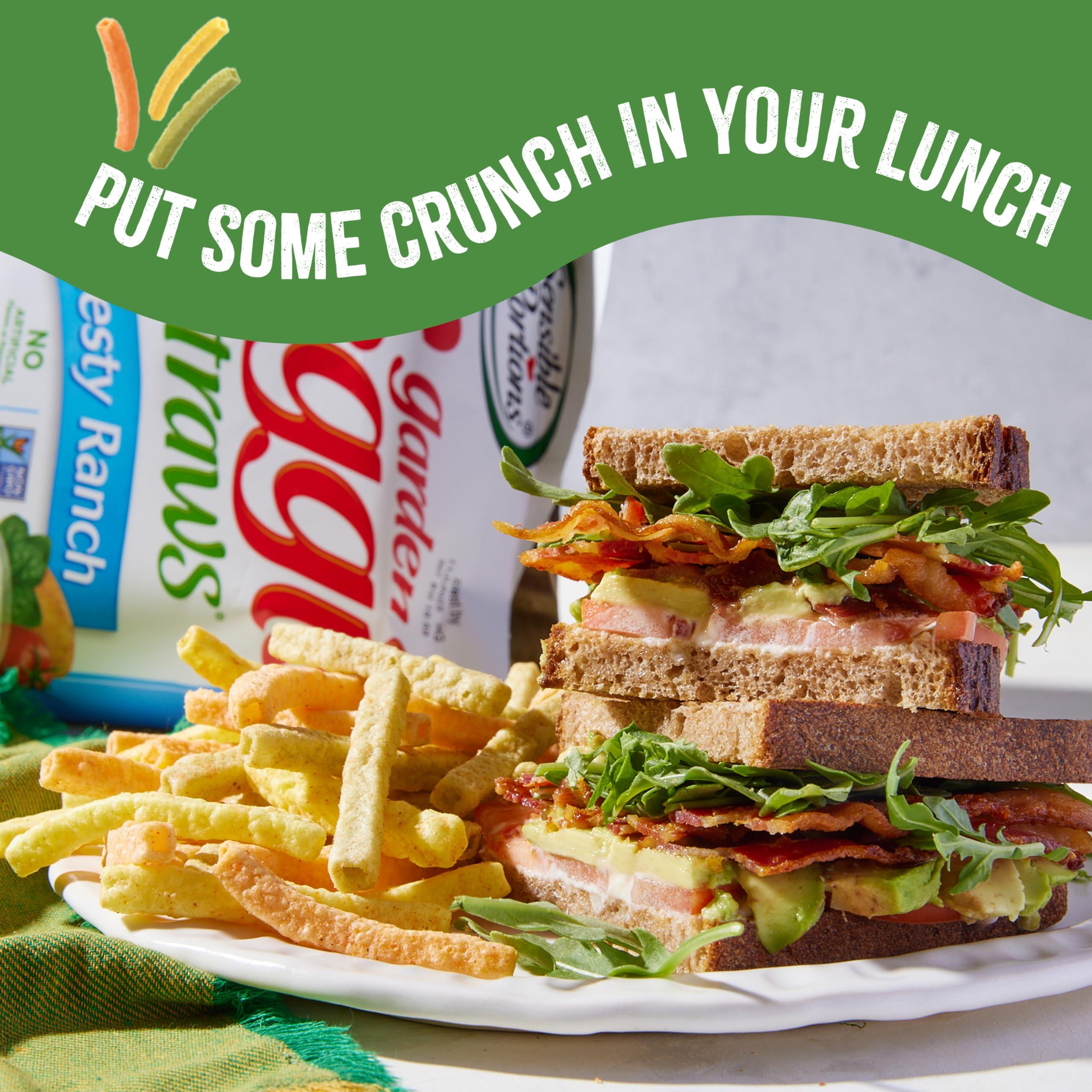 Sensible Portions Sensible Portions Garden Veggie Snacks - Veggie Straws Variety Pack, 18ct Polybag (Pack of 1)