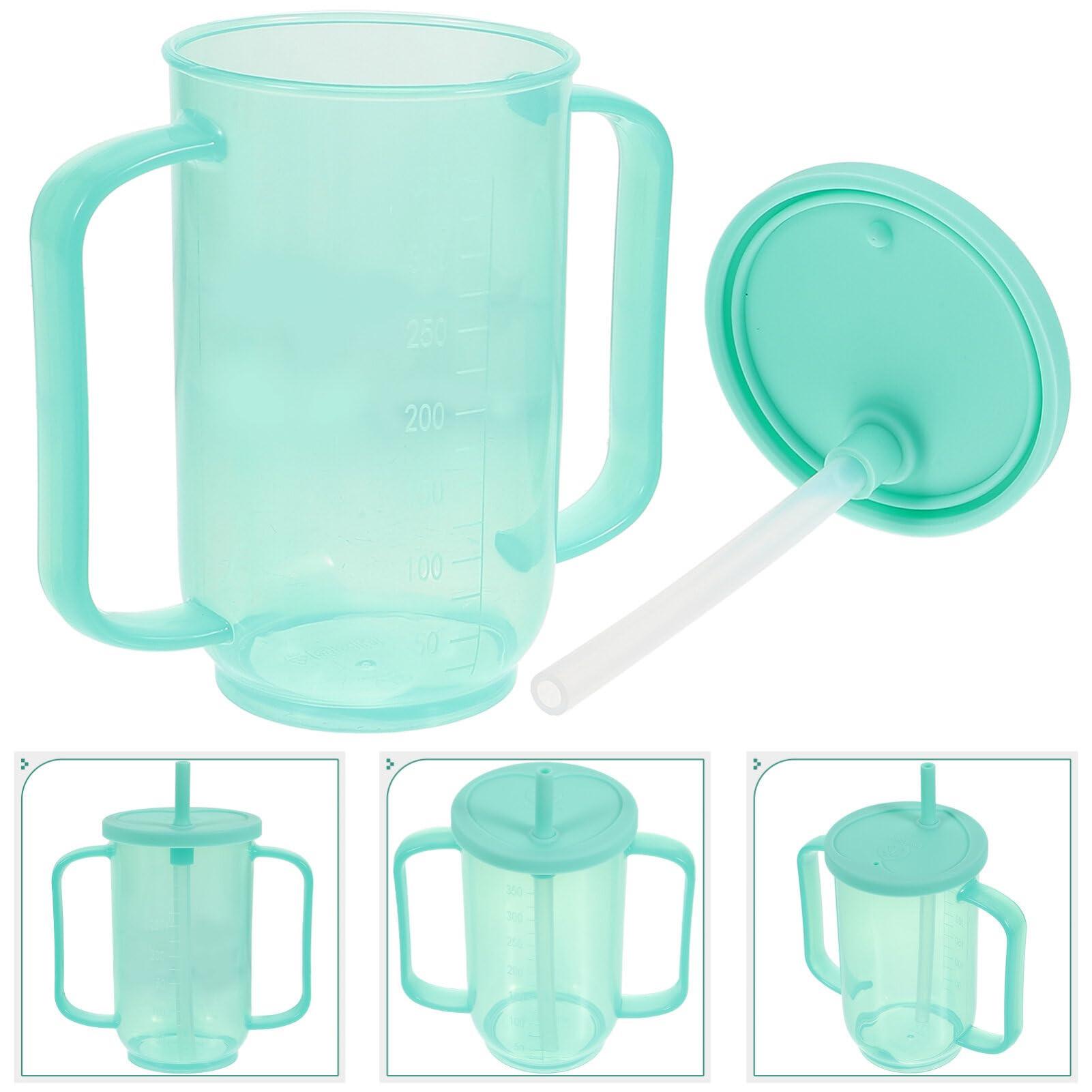 Angoily Angoily Elderly Care Cup Unbreakable Drinking Cup Liquid Feeding Cup Choking Prevent Cup Convalescent Feeding Cup Disabled Patient Water Cup Cups Maternity Drink Water Cup Drinking Mug