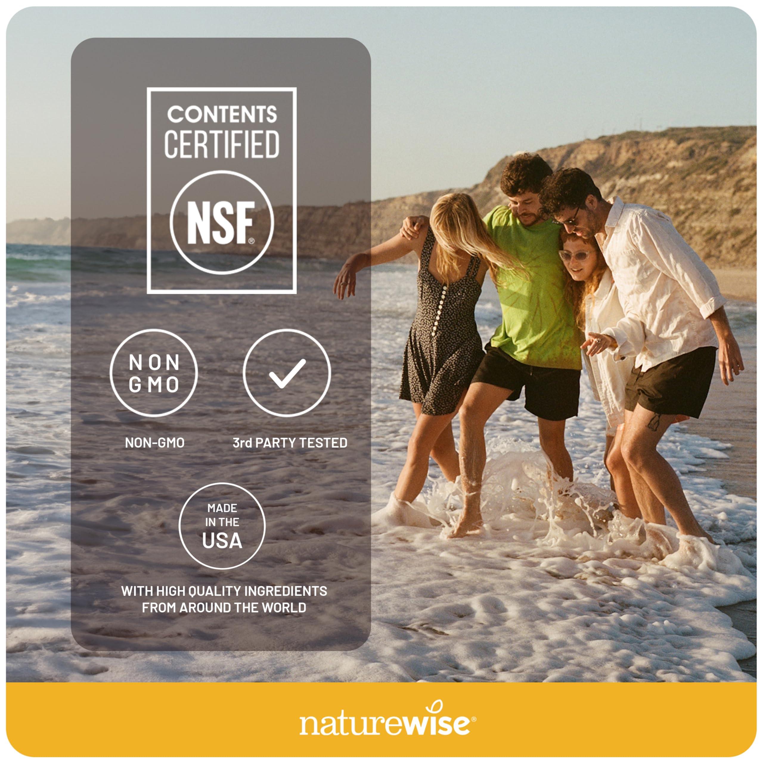 NatureWise NatureWise Vitamin D3 4000iu (100 mcg) 30-Day Supply for Immune Support, Healthy Muscle Function, and Bone Health - Non-GMO, Gluten Free in Organic Extra Virgin Olive Oil, (Mini Softgel), 30 Count