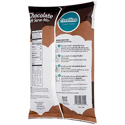 Frostline Frostline Chocolate Soft Serve Mix, 6 pound Bag (Pack of 6)