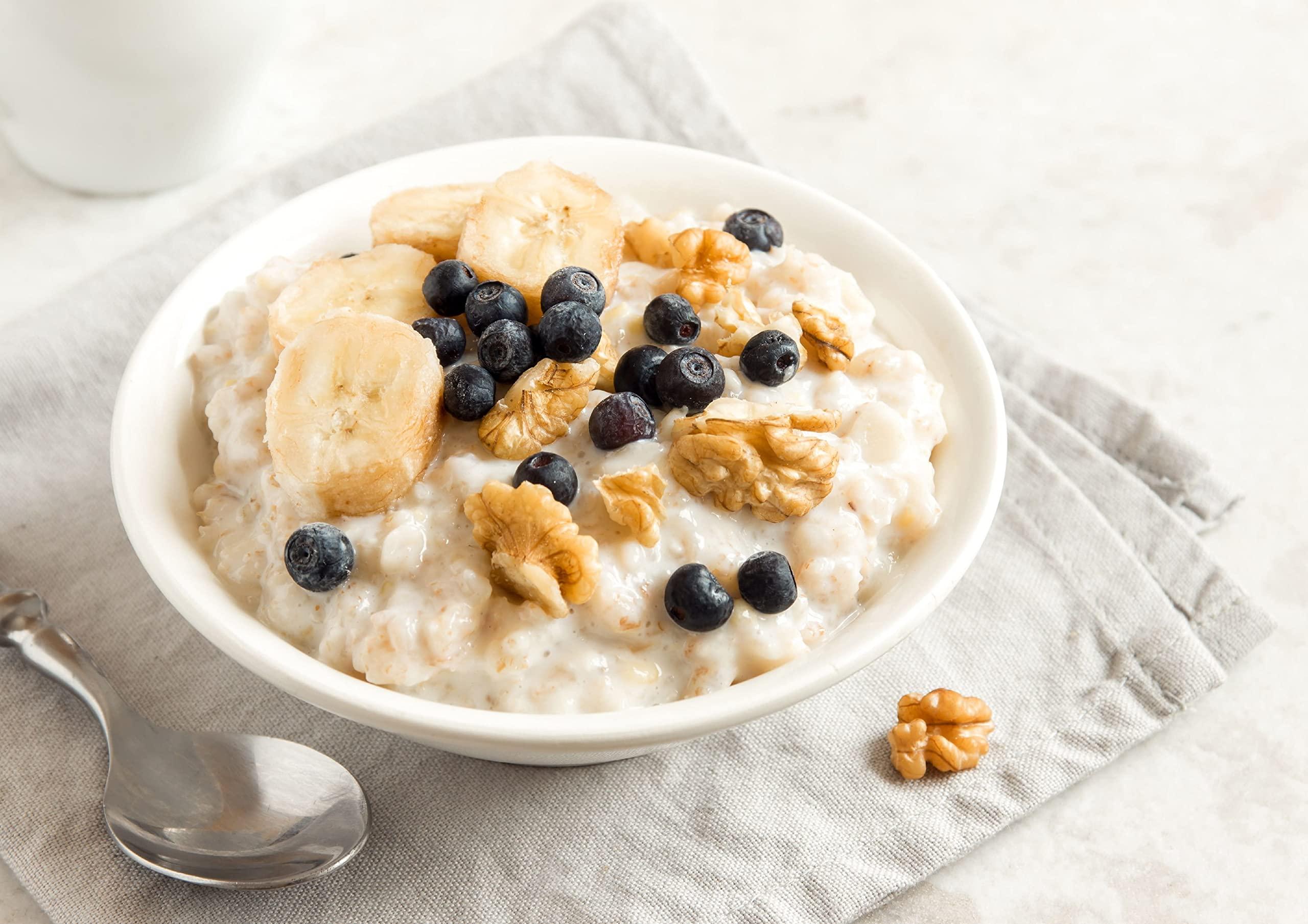 Food to Live Food to Live Organic Rolled KAMUT Khorasan Wheat Flakes, 8 Ounces - Non-GMO, Whole Wheat Berries, Kosher, Bulk, Great for Cereal, Granola, Muffins, Milling into Flour for Baking, Product of the USA.