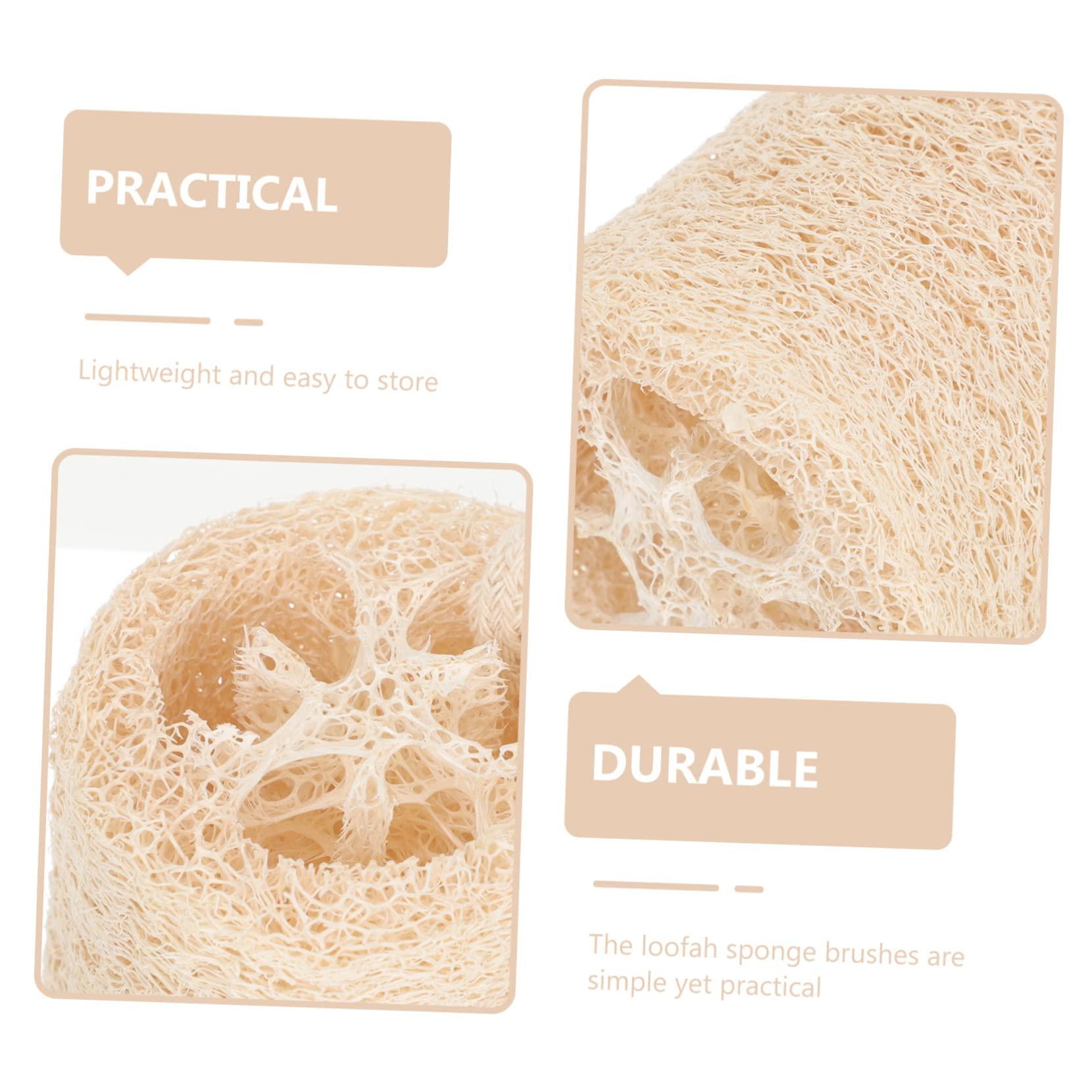 Levemolo Levemolo 8 Pcs Loofah Dishcloth Kitchen Cleaning Sponge Exfoliating Body Scrubber Skin Scrubber Loofah Dish Scrubber Cup Bath Loofahs Kitchen Supplies Natural Multi-Purpose Brush