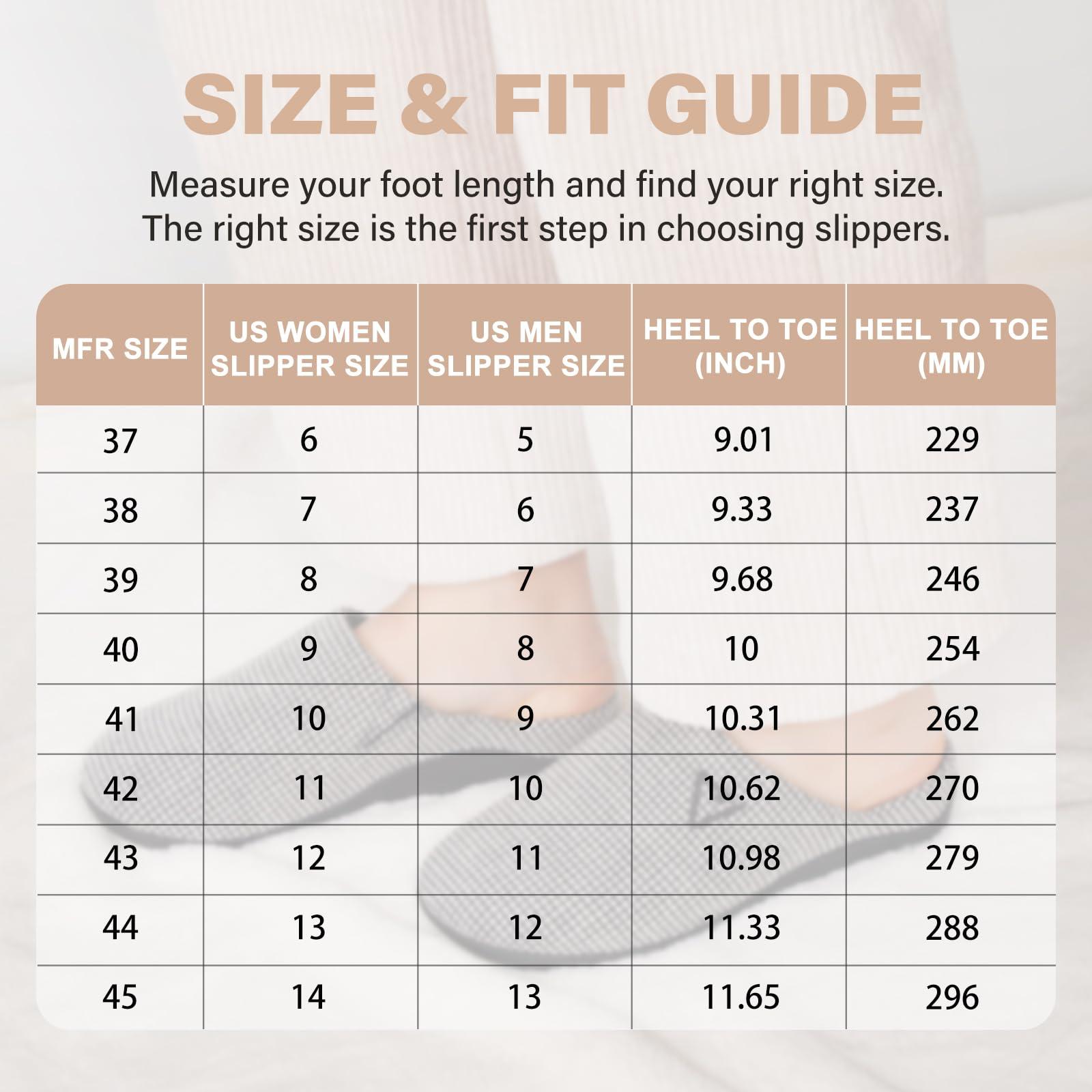 V.Step V.Step Orthopedic Slippers for Women Men, House Slippers with Arch Support Orthotic Slippers for Plantar Fasciitis Pain Relief Indoor Outdoor Black W7/M6