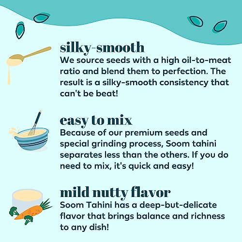 SOOM FOODS SOOM FOODS Premium Tahini, 11 OZ
