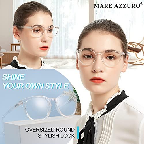MARE AZZURO MARE AZZURO Reading Glasses 3.50 Women Trendy Durable Readers for Large Ladies 3.5