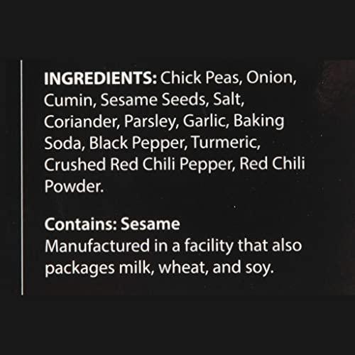 Ziyad Ziyad Falafel Dry Mix, Gluten-Free, Vegan, Non-GMO, No Additives, No Preservatives, Great for Making Veggie Burgers and Snacks, 12oz