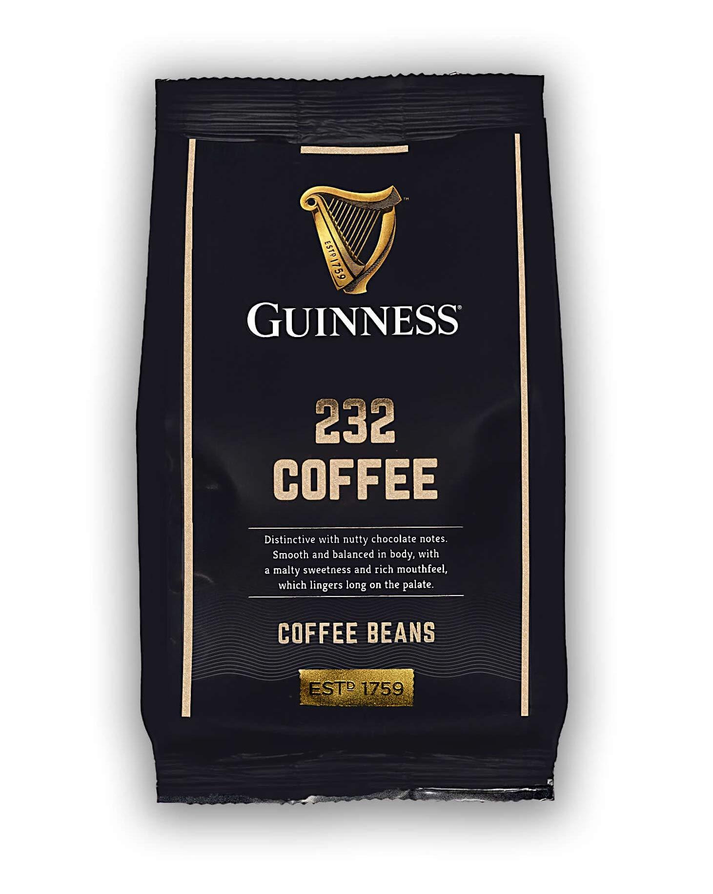 TIKI TONGA Exclusive, Limited Edition Guinness Coffee '232' Brew by Tiki Tonga Coffee Roasters. Roasted in The United Kingdom (Whole Roasted Beans)
