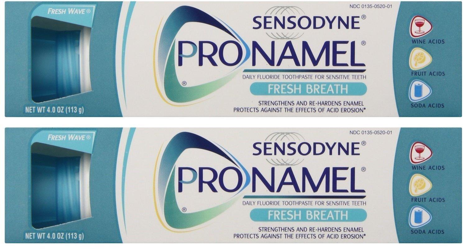 Sensodyne Sensodyne Pronamel Toothpaste, Fresh Breath, 4 Ounce (Pack of 2)