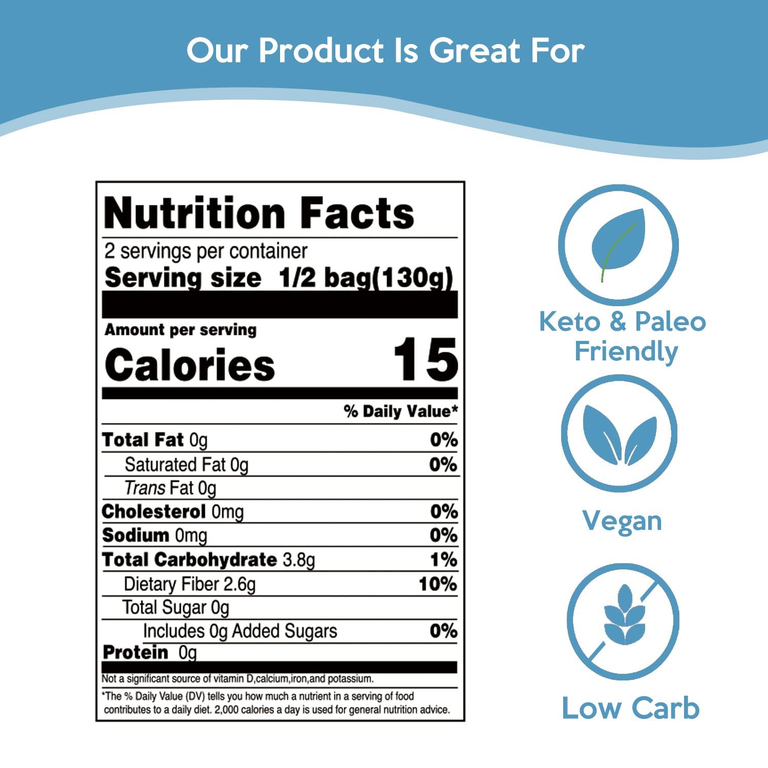 Caloless Caloless Konjac Shirataki Noodles 12-Pack Low Calorie Healthy Food (Chicken/Tom Yum/Chilli & Vinegar) + Vegan,Keto & Paleo Friendly, Low Calorie Food (Fettuccine)