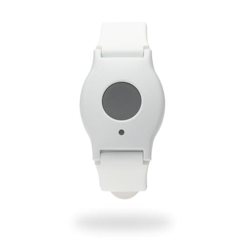 ADT ADT - On-The-Go Mobile Medical Alert System for Seniors - GPS Capabilities, Included Waterproof Wearable Panic Button, 24/7 U.S. Based Monitoring (White Wristband)