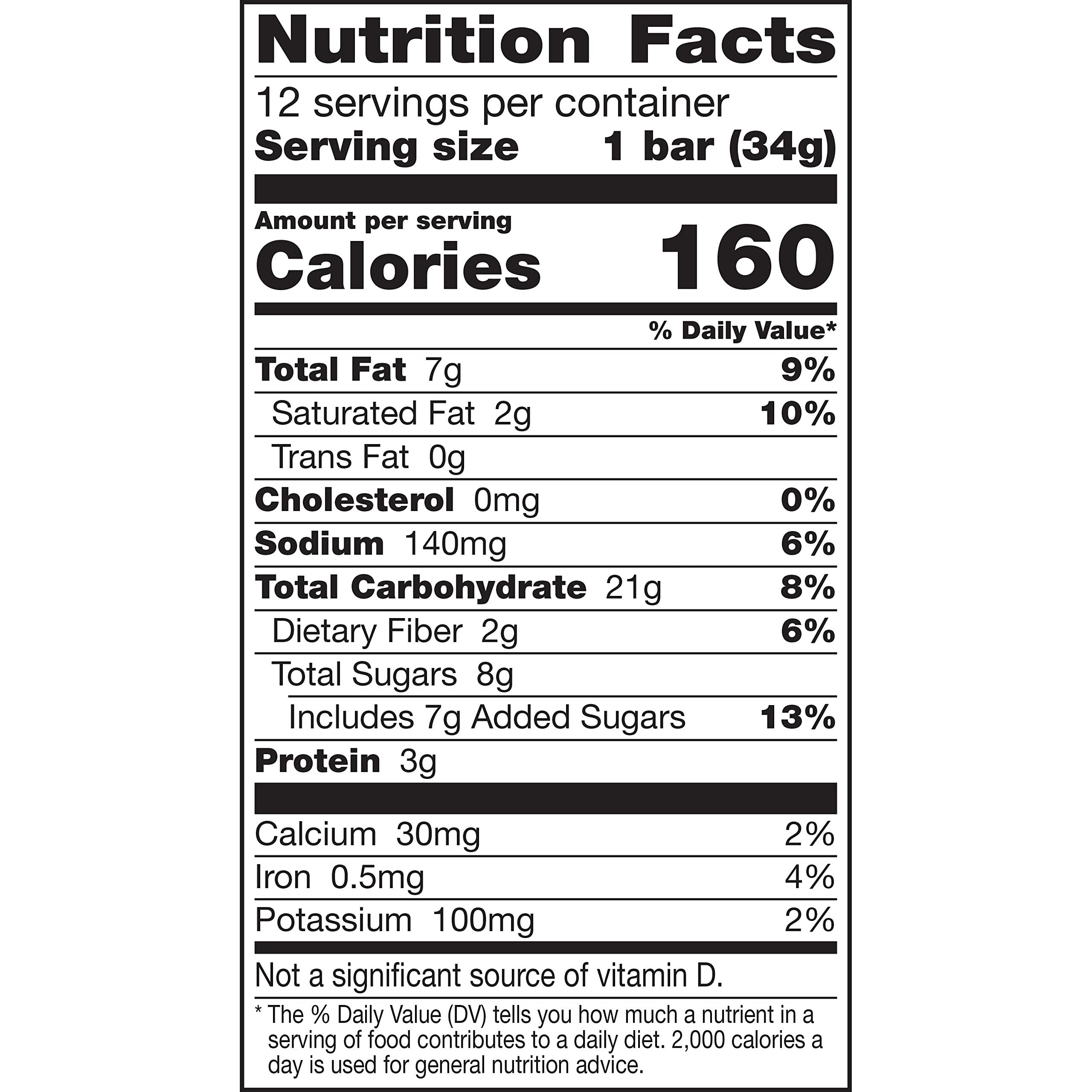 Nature Valley Nature Valley Granola Bars, Sweet and Salty Nut, Almond, 12 Bars, 14.4 OZ