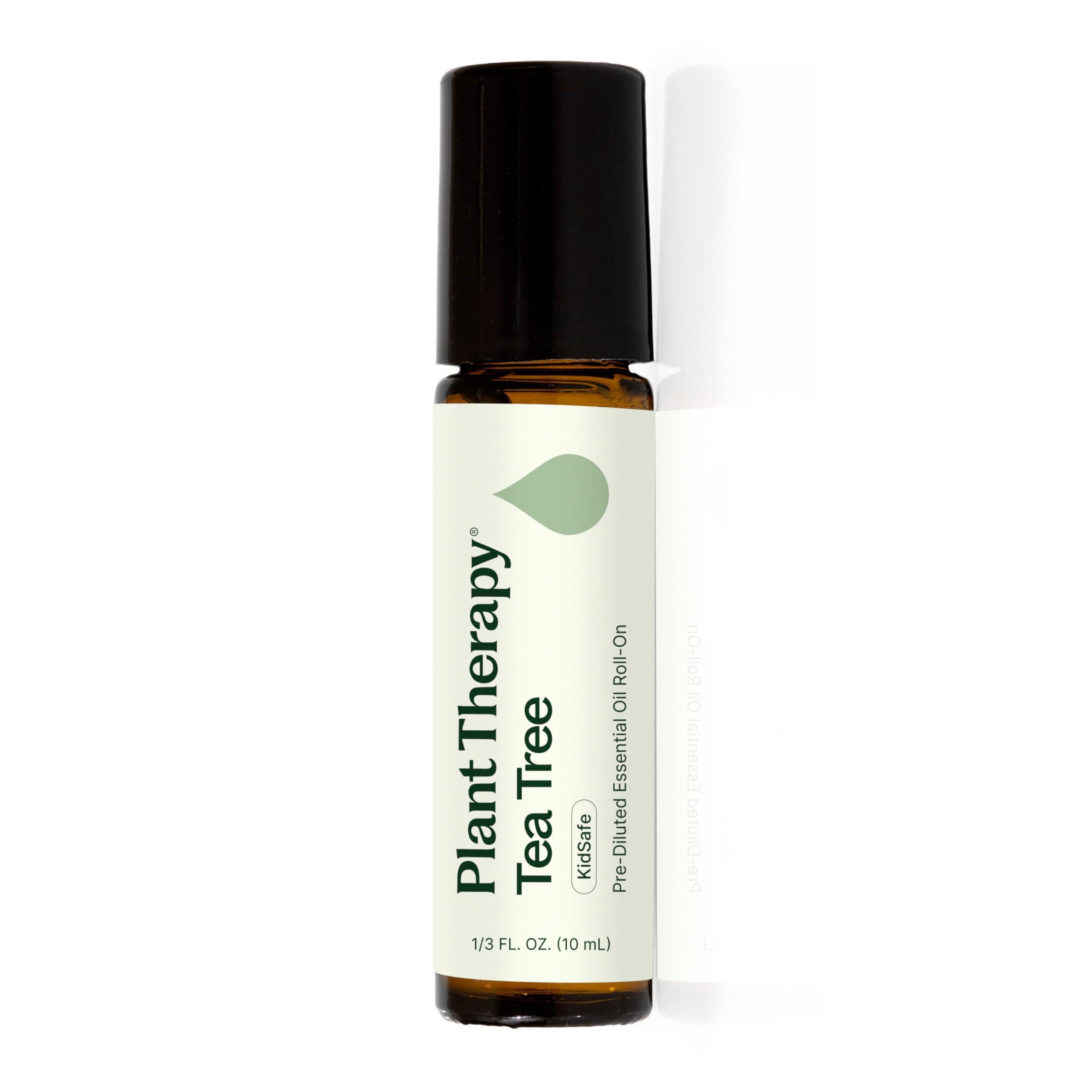 Plant Therapy Plant Therapy Tea Tree Essential Oil 100% Pure, Pre-Diluted Roll-On, Natural Aromatherapy, Therapeutic Grade 10 mL (1/3 oz)