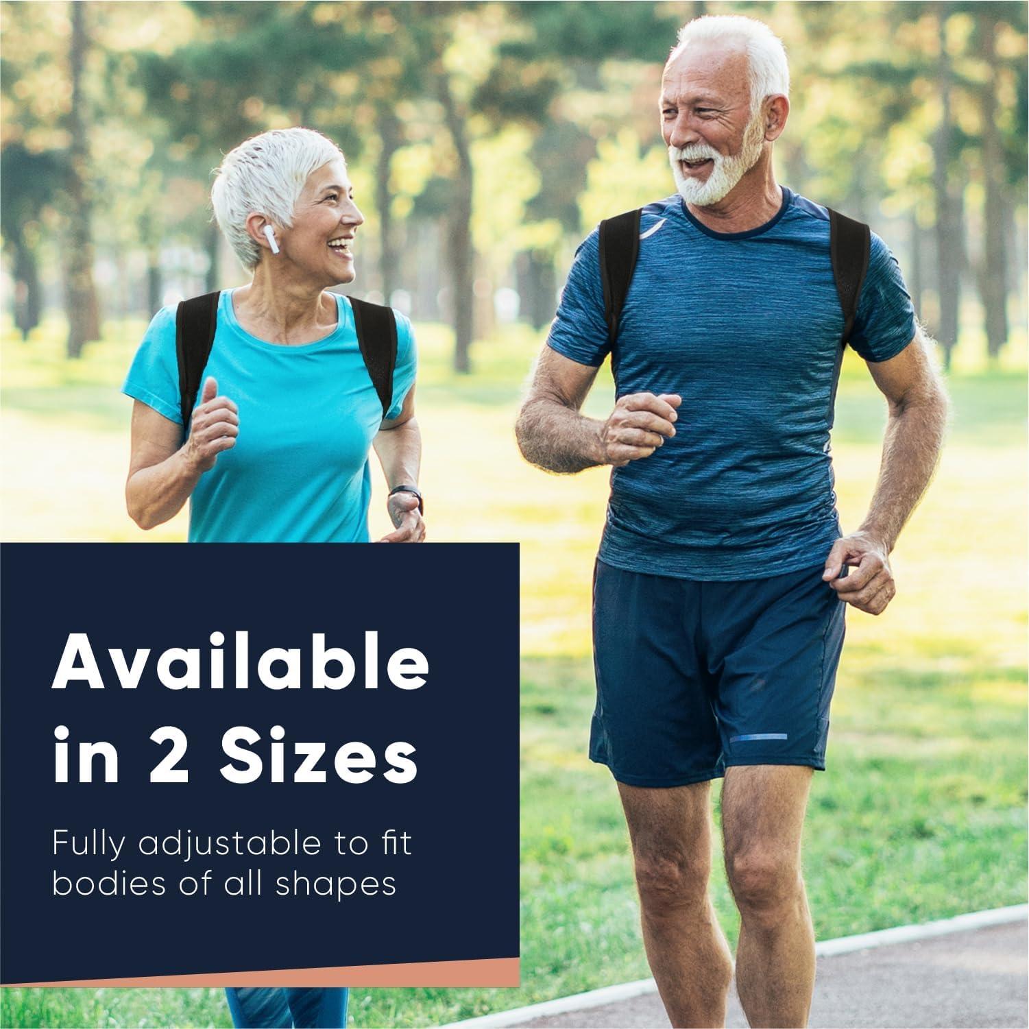 Copper Compression Copper Compression Posture Corrector for Men & Women - Adjustable Copper Infused Orthopedic Brace for Pain Relief from Bad Posture, Slumping - Targets Upper Back, Shoulders, Neck, Clavicle