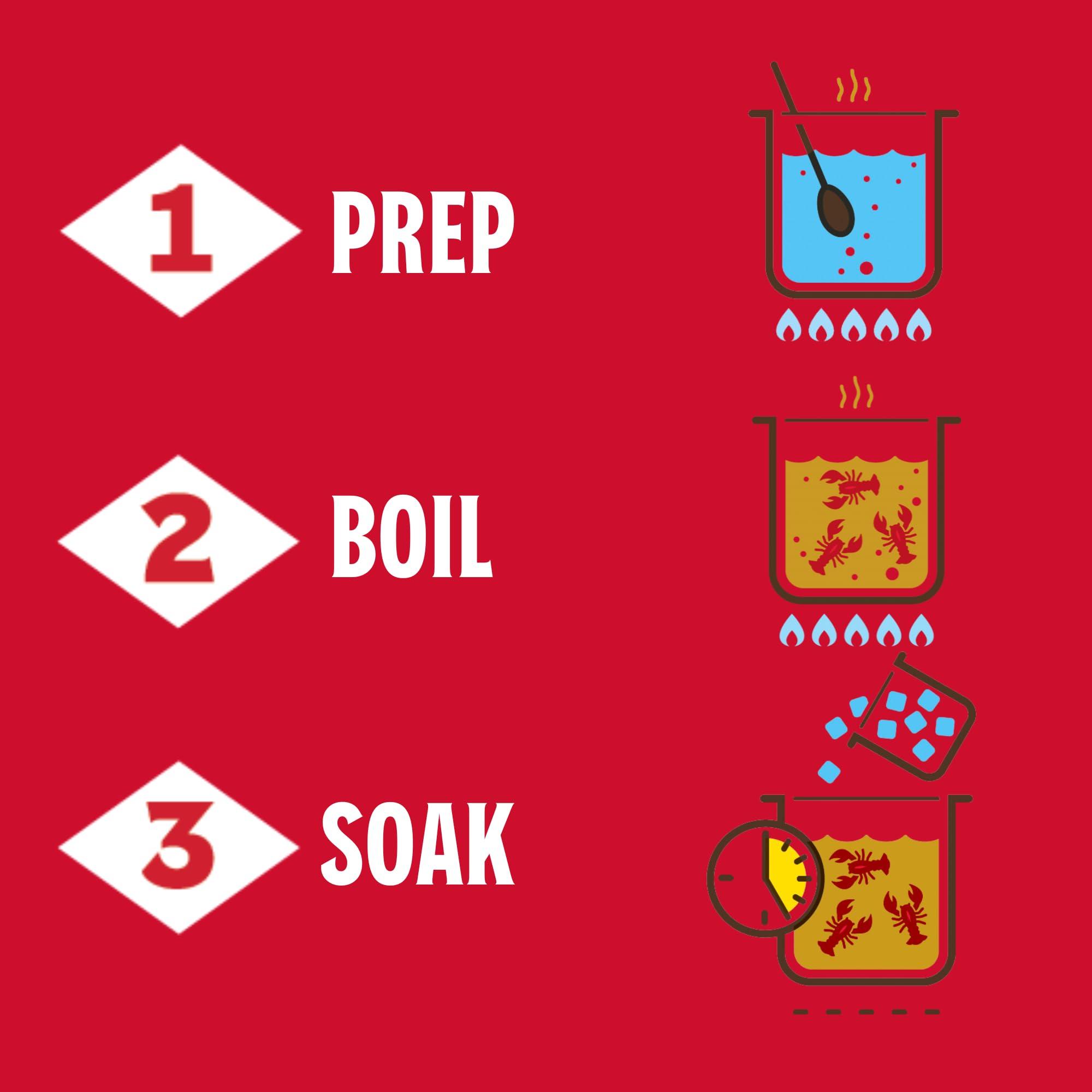 Louisiana Fish Fry Products Louisiana Fish Fry Products Crawfish, Shrimp & Crab Boil Seasoning Bundle - 4.5 lbs Powder Boil and 16 oz Bottle of Concentrated Liquid Boil - Spicy, Delicious, and Low Salt Cajun Seasoning