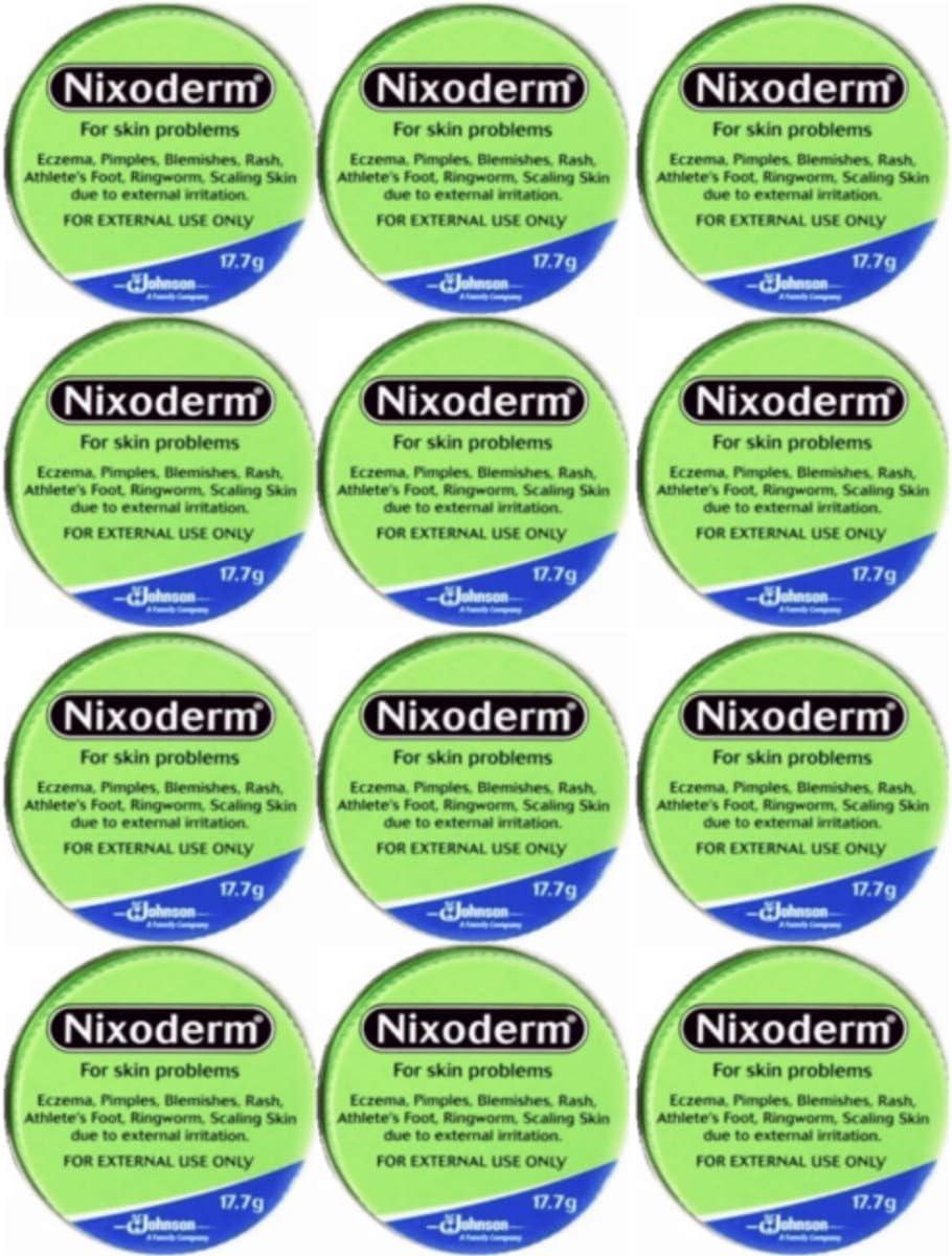 Nixoderm Nixoderm Cream for Eczema, Blemishes, Pimples, Rashes, Athletes Foot (Pack of 12)