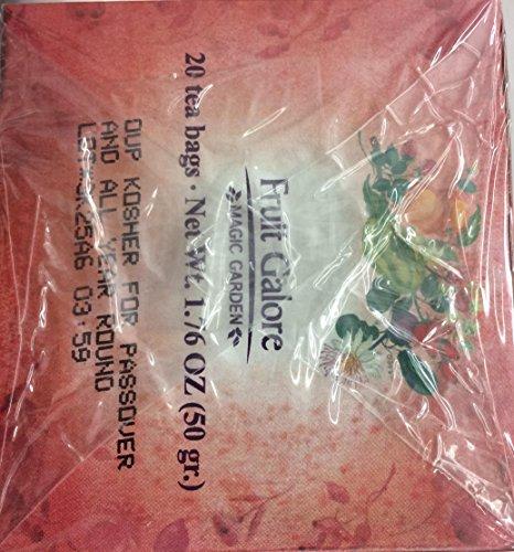 Wissotzky Tea Wissotzky Tea Fruit Galore Caffeine Free 1.76 Oz. Pack Of 3.