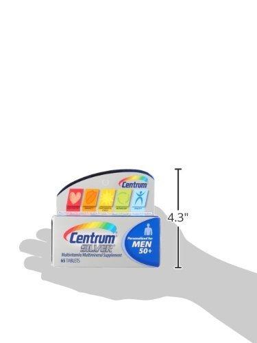Centrum (2 Pack) Centrum Silver Men 50+, 65 Count Each