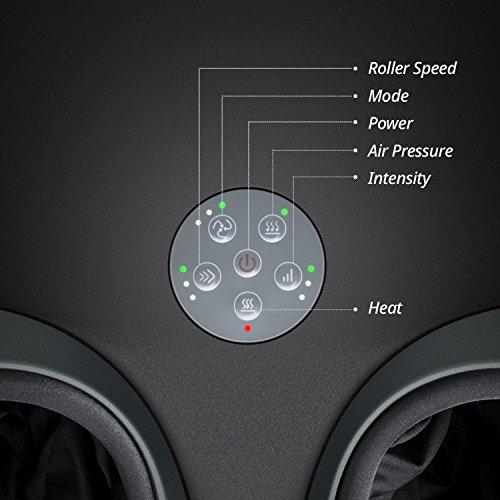 Mynt Foot Massager with Shiatsu Tapping Heat and Air Compression, Electric Foot Massage Machine for Plantar Fasciitis Pain Relief, Tired Feet, Promote Blood Circulation