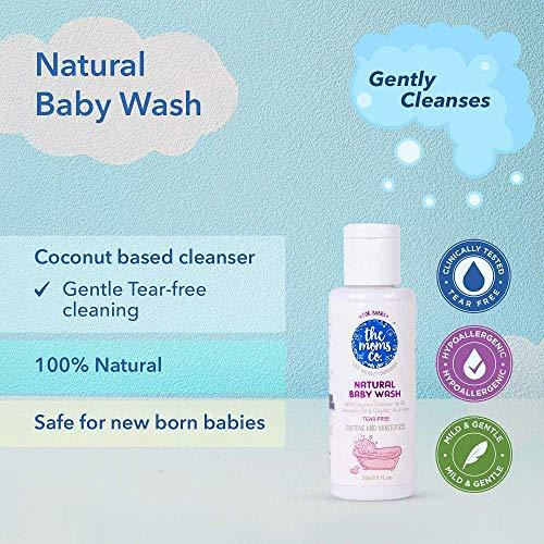 The Moms Co. The Moms Co. Travel Kit for Baby with Shampoo (30 ml), Wash (30 ml) and Lotion (30 ml)