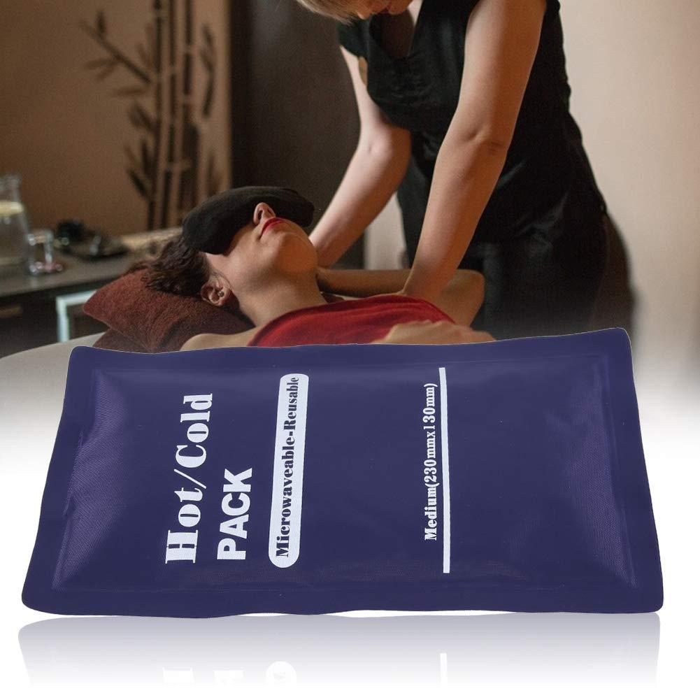 Jerliflyer Ice Pack Belt, Hot And Cold Pack Medical Physiotherapy Bag Ice Bag Flexible Gel Ice Pack Belt 9.05x5.1inch Easy to Use Ice Pack for Home