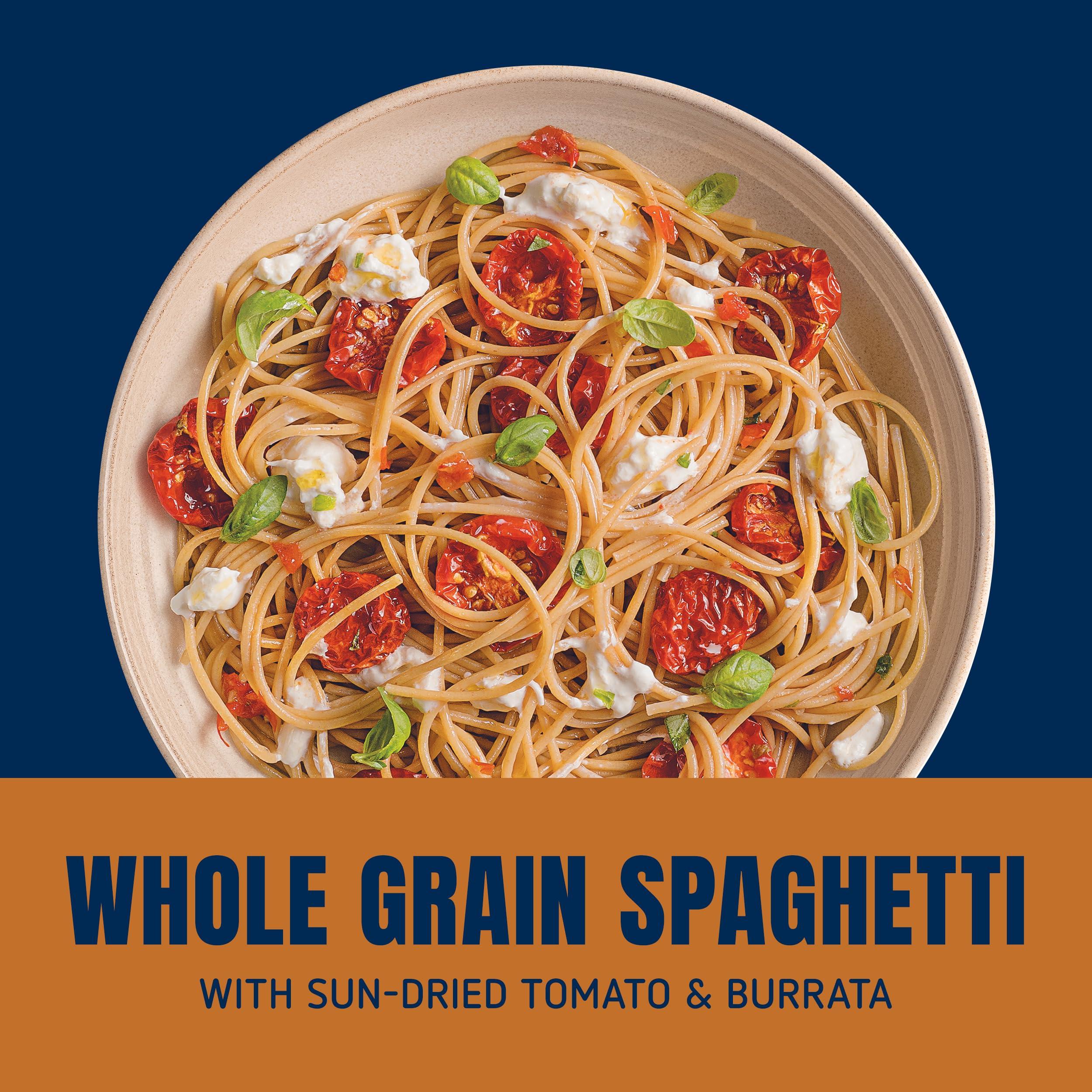 Barilla Barilla Whole Grain Spaghetti, 16 oz. Box - Non-GMO Pasta Made With 100% Whole Grain Durum Wheat - Great Source of Fiber (Pack of 20)