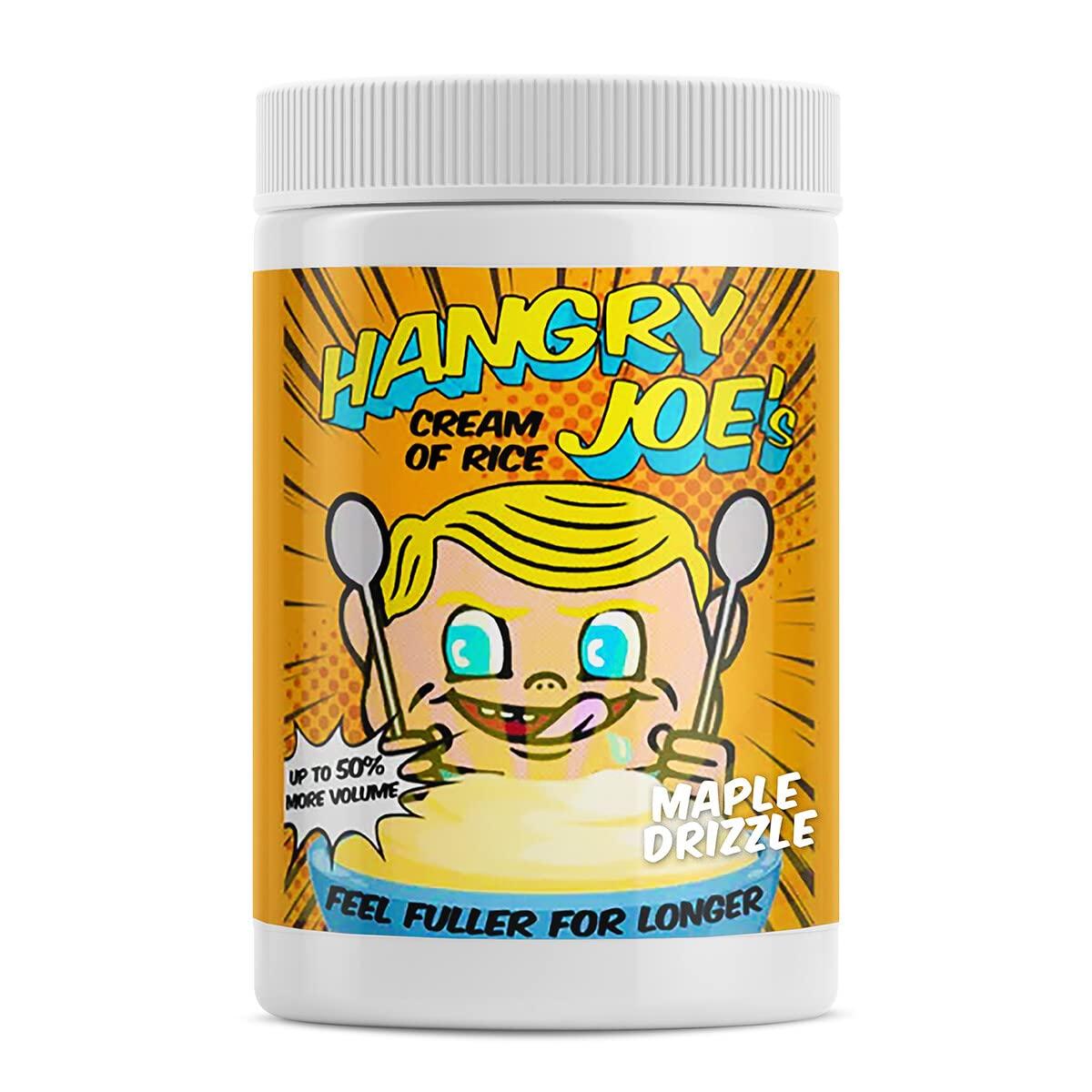 PROJECT AD LLC Hangry Joe\'s Cream Of Rice Hot Rice Cereal, More Food Less Calories, Nutritious Breakfast Meal, Made With Rice Protein (Maple Drizzle)