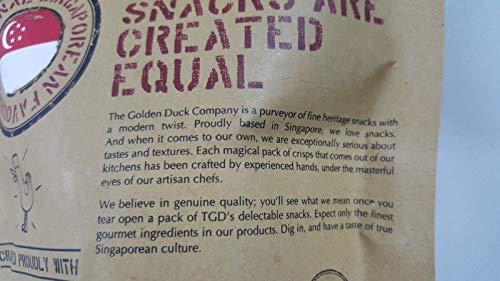 The Golden Duck THE GOLDEN DUCK GOURMET SALTED EGG YOLK POTATO CRISPS 125g