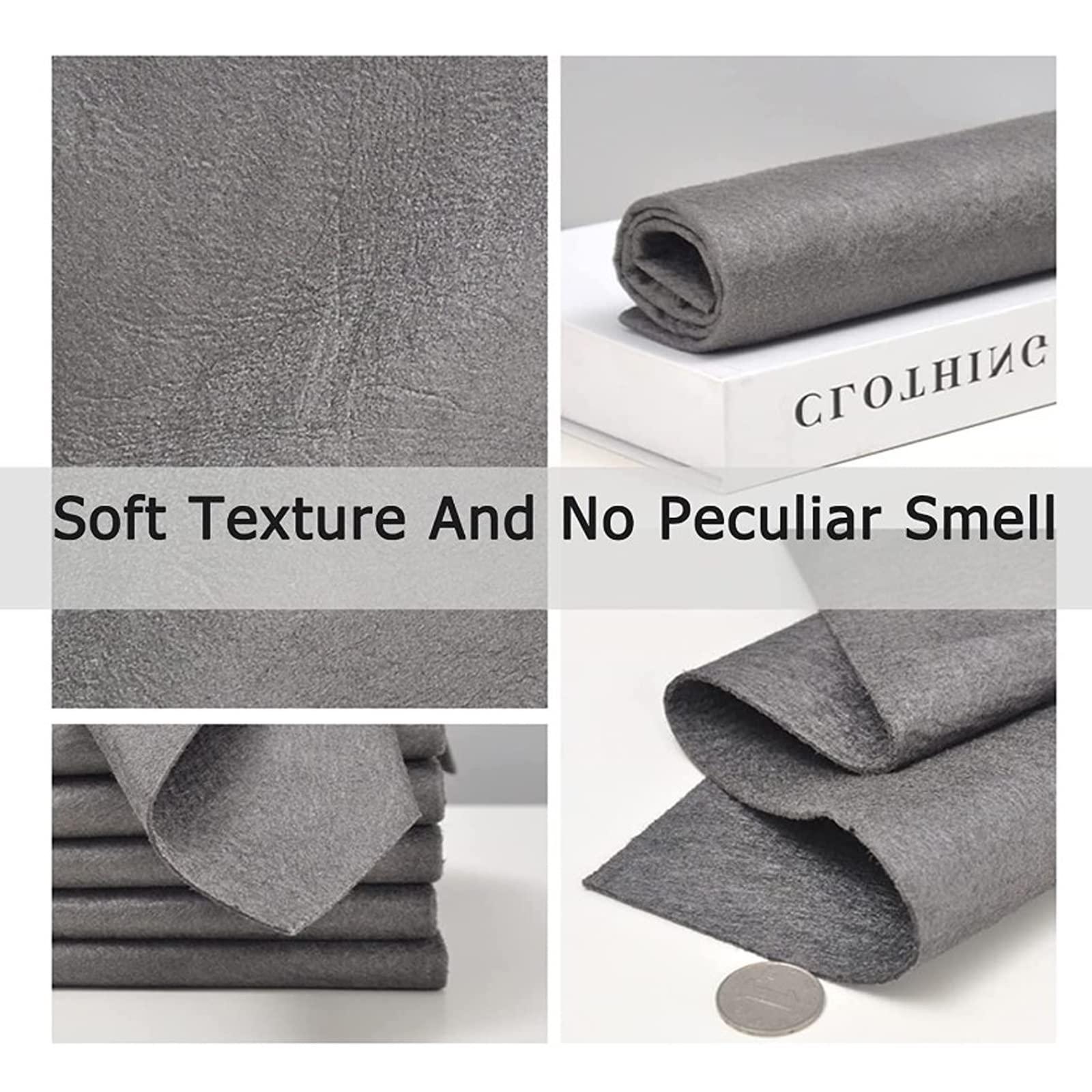 HUSHUYUAN Glorihoby Thickened Magic Cleaning Cloth, Streak Free Magic Fiber Microfiber Cleaning Cloth, All-Purpose Microfiber Towels, Reusable Microfiber Cleaning Rag /73 ( Color : Black15pcs , Size : 7.9*11.8