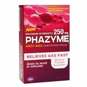 Phazyme Phazyme - Maximum Strength Phazyme 250mg Anti Gas 12 Softgel (Pack of 6)