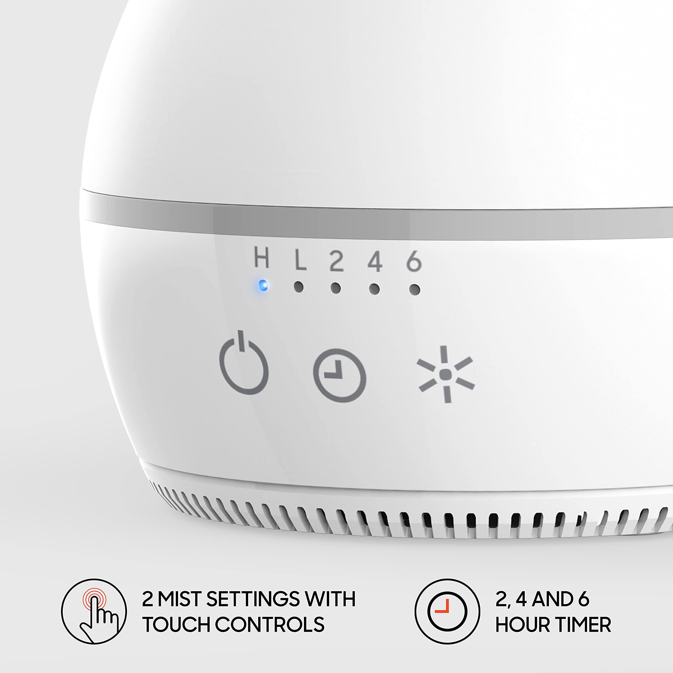 Sharper Image Sharper Image AROMA 2 Ultrasonic Humidifier with Aromatherapy