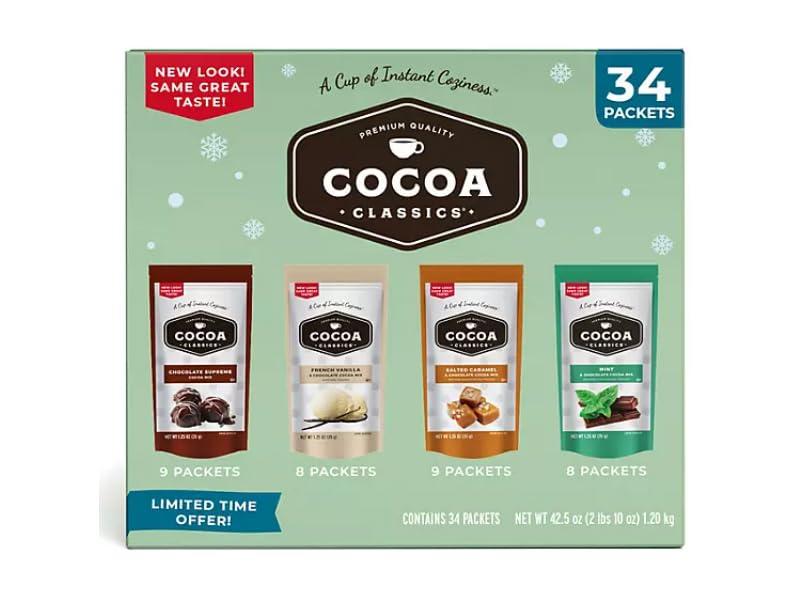 Land O Lakes Cocoa Classics Cocoa Mix, Variety Pack, 34 ct.