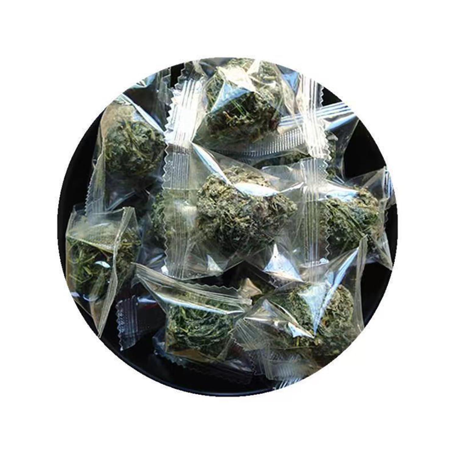 Aandiso Loose Leaf Jiaogulan Loose Tea 5.29oz Dragon Ball Gynostemma pentaphyllum Tea Jiao Gu Jan tea