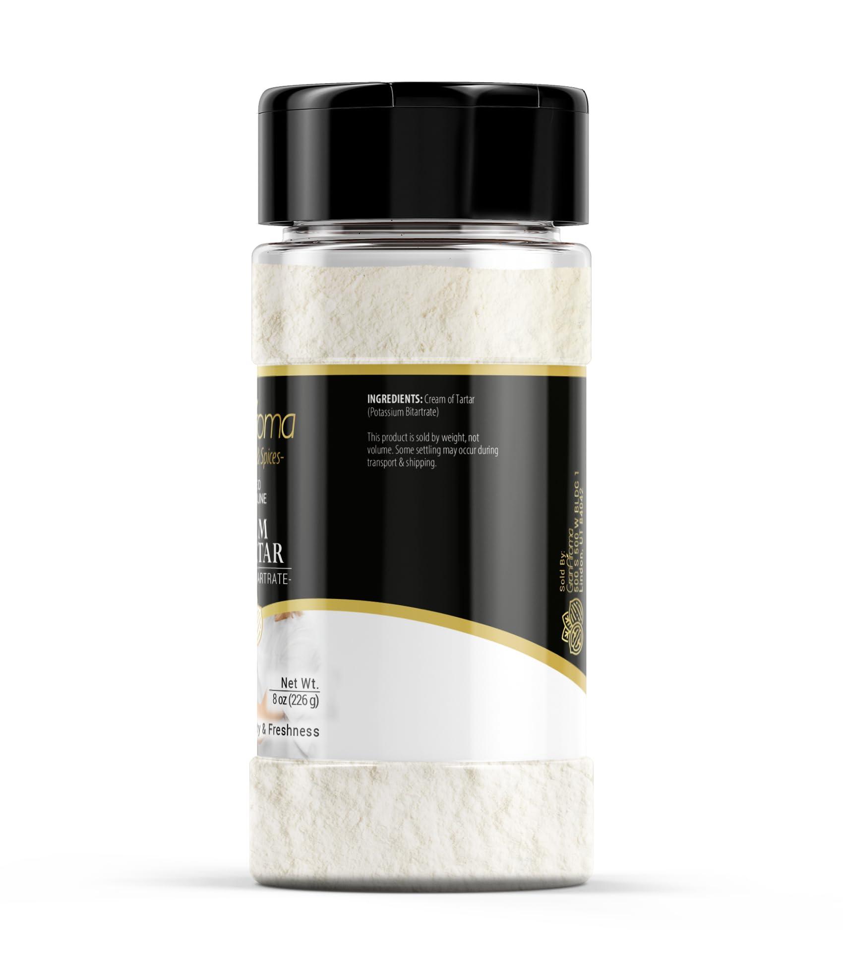 GranAroma GranAroma Cream of Tartar, 8 oz, Kitchen Staple, Cakes & Cookies, Stabilizing Agent