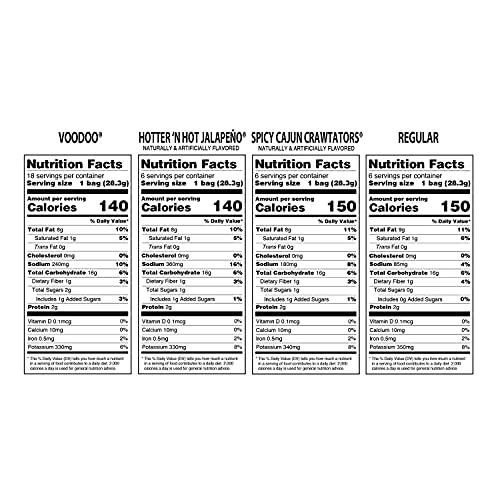 Zapp\'s Zapp\'s Potato Chips Variety Pack, 1 Ounce (Pack of 36)