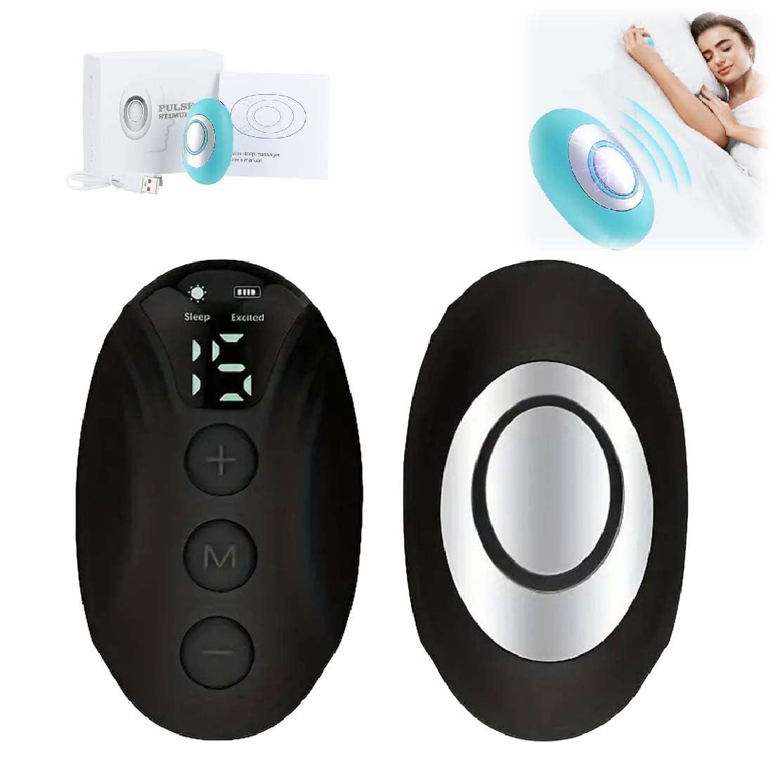 TSYIDUI Neurocontrol Handheld Sleep Aid Device,Portable 2 Modes Sleep Devices,Relieve Insomnia Instrument,Sleep Instrument,Natural Sleep Aid Device,Sleep Aid Machine for Pressure Anxiety Fast Asleep (Black)