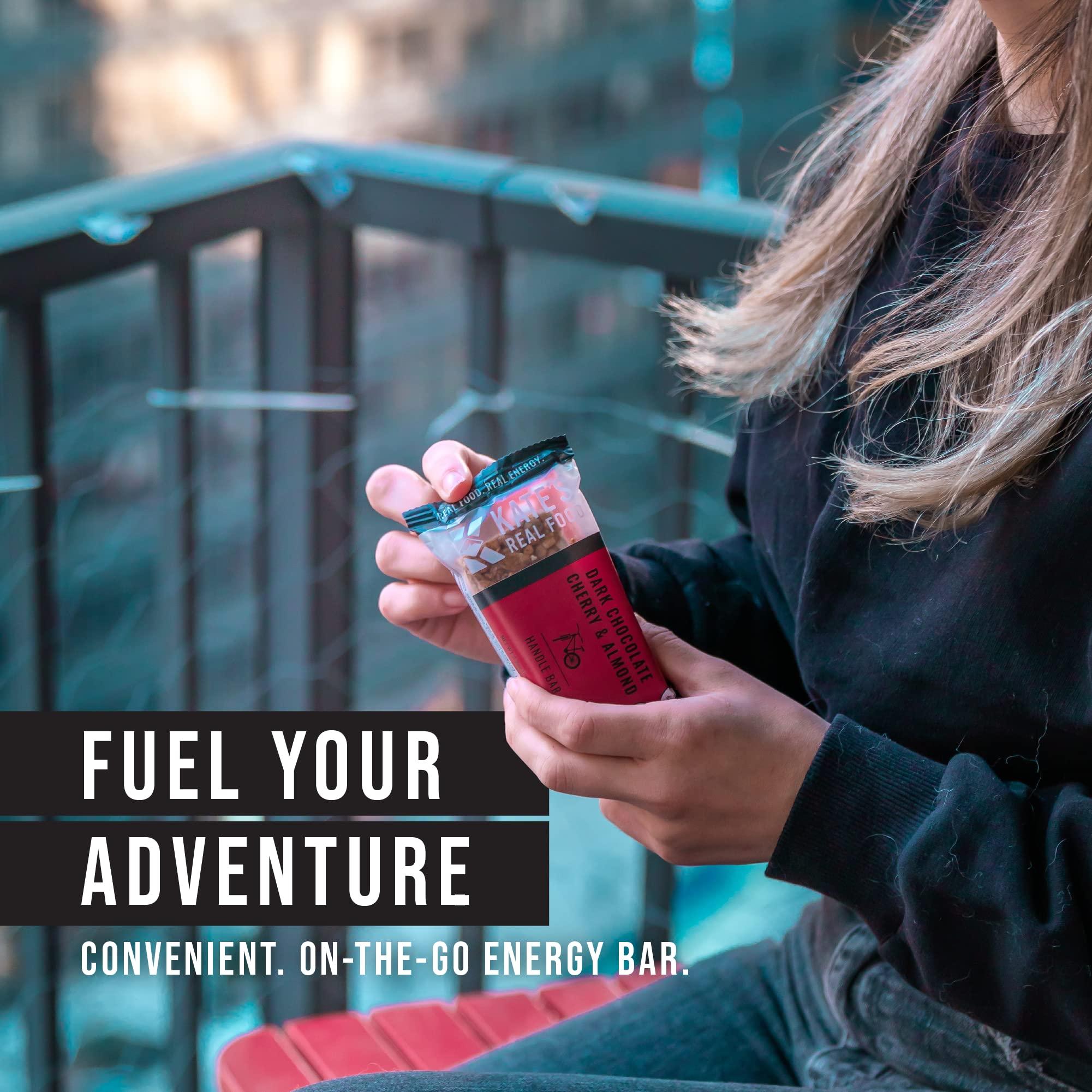 KATES REAL FOOD KATES REAL FOOD Organic Dark Chocolate Cherry & Almond Handle Bar 12 Count, 2.2 OZ