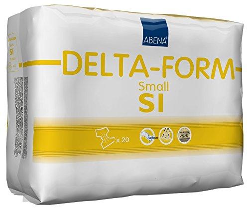 Abena Abena Delta-Form Adult Incontinence Briefs, Level 1, (Small to Large Sizes) Small, 80 Count