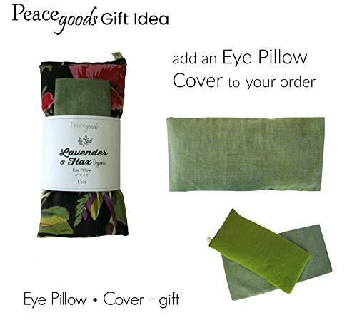 Peacegoods Peacegoods Scented Lavender Eye Pillows Pack of (6) - 4 x 8.5 - Soft & Soothing Cotton - Weighted Naturally Calming Colors - Yoga Massage Sleep Bulk - Teal Green Purple Terracotta Gray Lilac